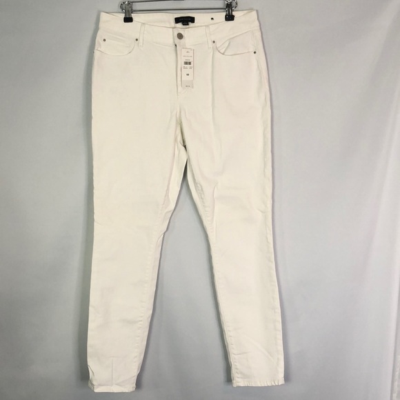Ann Taylor THE SKINNY IN CURVY White Jean
Size 10 - Picture 1 of 9